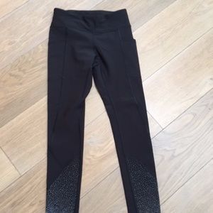 Lululemon black workout pants